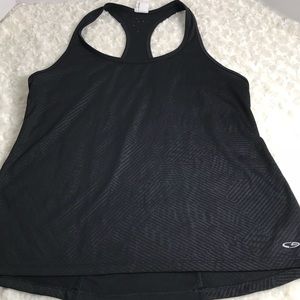 Champion racer back Duo Dry+ black tank size SM